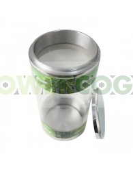 Polen Shaker Aluminio Transparente (Extracción en Seco 100 micras)