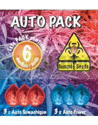 Auto Pack 6 Semillas (Biohazard Seeds)