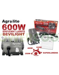 Balastro Agrolite 600W Dimmer Devilight (Regulable)