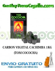 CARBON VEGETAL CACHIMBA 1KG (TOM COCOCHA)