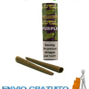 Cones Cyclones Hemp Blunt Purple 2 conos